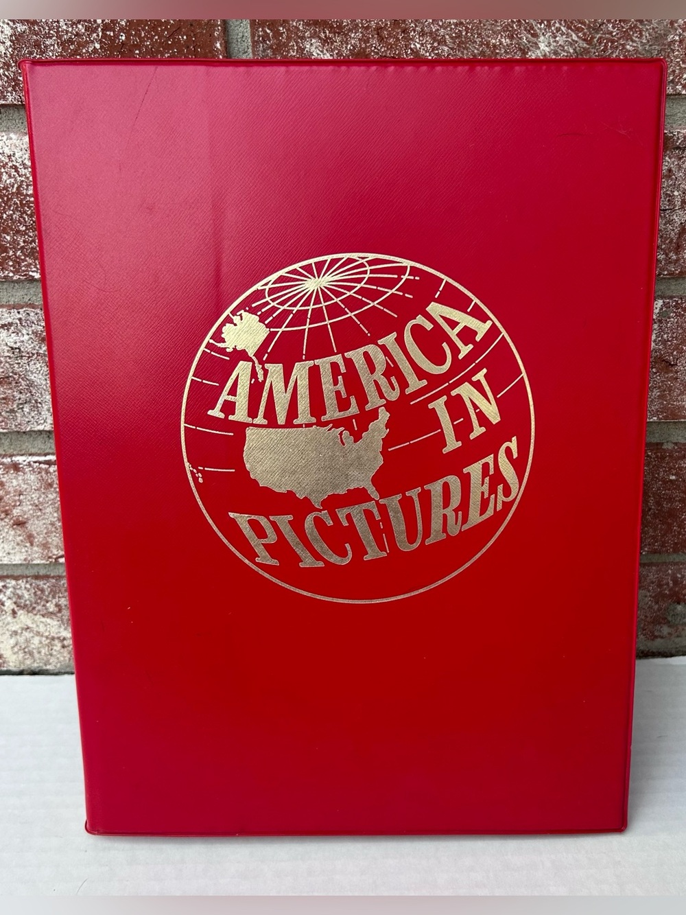 America In Pictures News Front Year 1975 Vintage Hardcover History 913482005